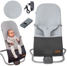 Електричні гойдалки MoMi BESS light gray